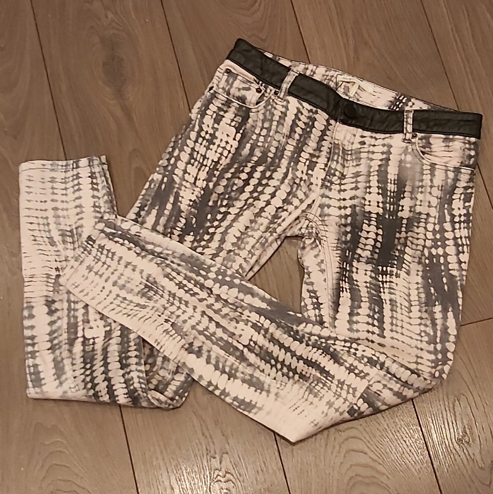 Maje tie-dye low rise skinny jeans - Picture 8 of 8